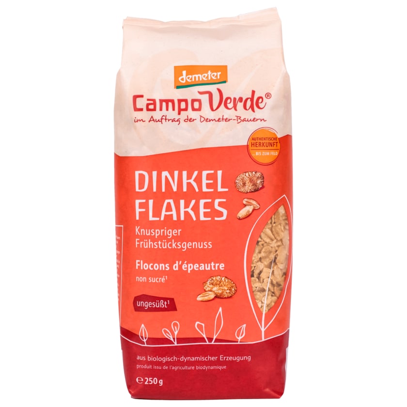 Campo Verde demeter Bio Dinkelflakes 250g